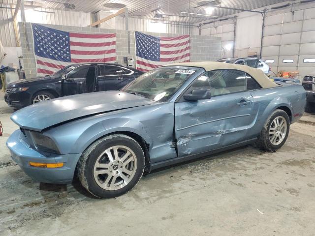 1ZVFT84N665206180 - 2006 FORD MUSTANG BLUE photo 1