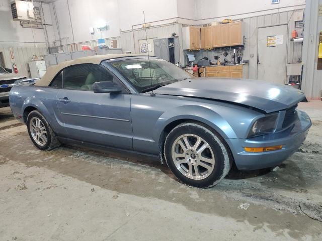 1ZVFT84N665206180 - 2006 FORD MUSTANG BLUE photo 4
