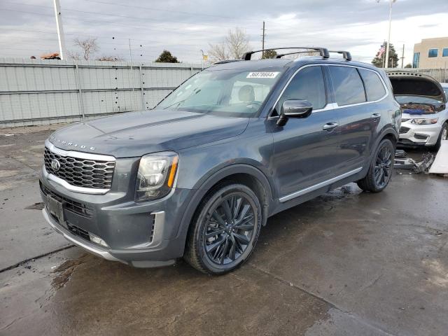 5XYP5DHC0LG067573 - 2020 KIA TELLURIDE SX GRAY photo 1