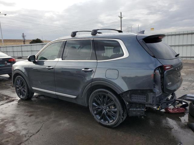 5XYP5DHC0LG067573 - 2020 KIA TELLURIDE SX GRAY photo 2