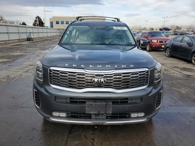 5XYP5DHC0LG067573 - 2020 KIA TELLURIDE SX GRAY photo 5