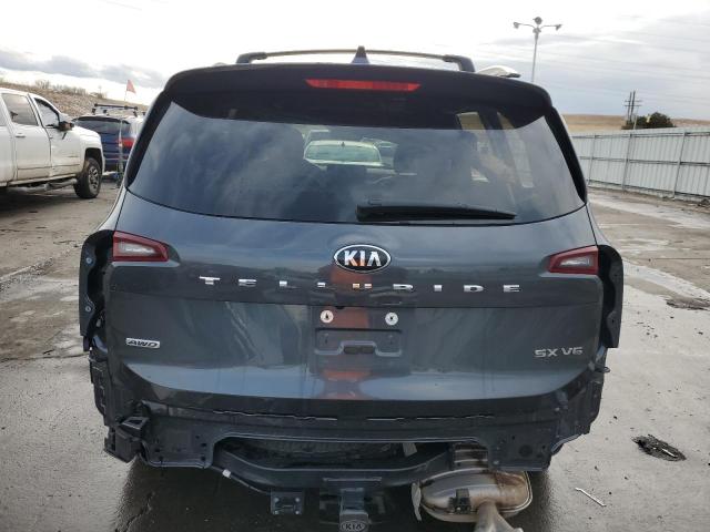 5XYP5DHC0LG067573 - 2020 KIA TELLURIDE SX GRAY photo 6