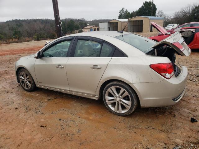 1G1PG5SB7D7142213 - 2013 CHEVROLET CRUZE LTZ GOLD photo 2