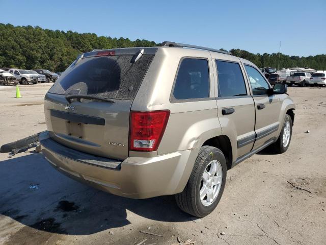 1J4GS48K25C574489 - 2005 JEEP GRAND CHER BEIGE photo 4