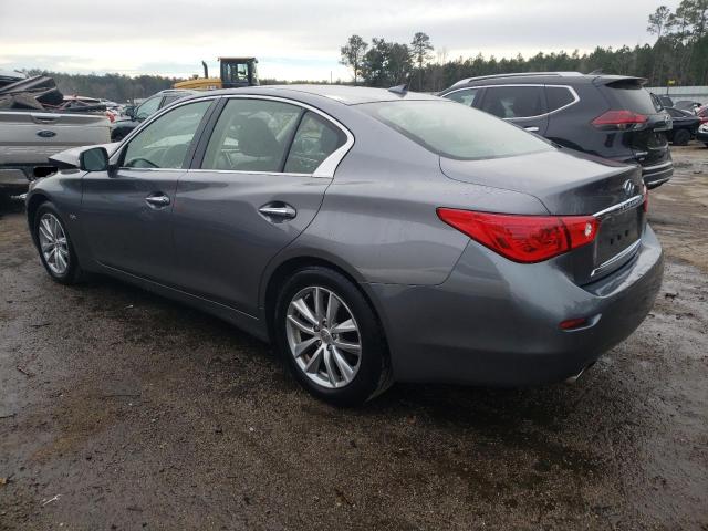 JN1CV7AP4GM203126 - 2016 INFINITI Q50 BASE GRAY photo 2