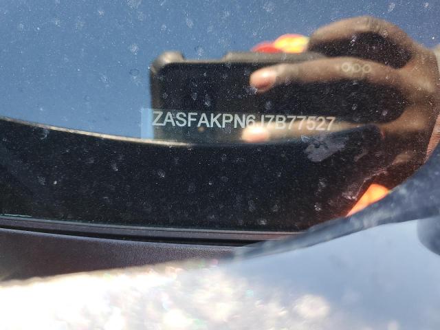 ZASFAKPN6J7B77527 - 2018 ALFA ROMEO STELVIO SPORT Schwarz Foto 12