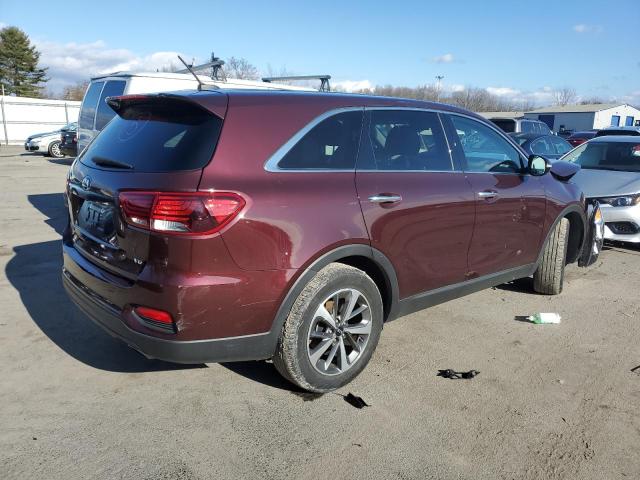 5XYPG4A59LG673668 - 2020 KIA SORENTO S BURGUNDY photo 3