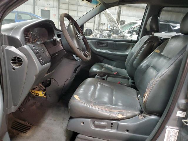 2HKRL18992H506181 - 2002 HONDA ODYSSEY EXL GRAY photo 7