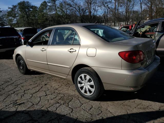 1NXBR32E26Z613906 - 2006 TOYOTA COROLLA CE BEIGE photo 2