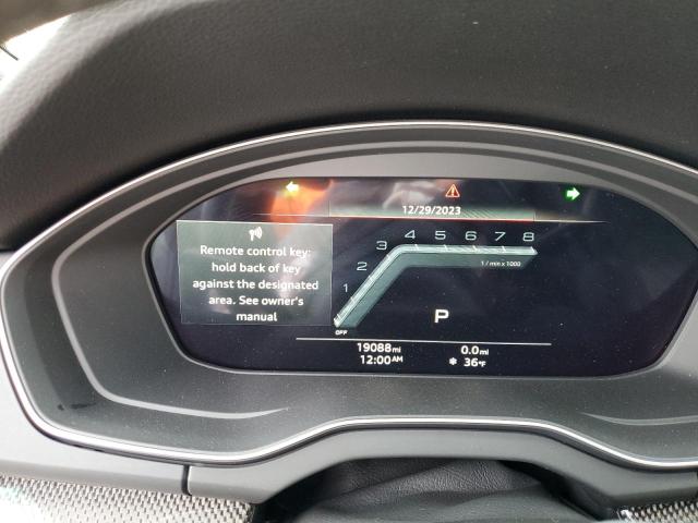 WA1C4AFY0P2029219 - 2023 AUDI SQ5 PRESTIGE GRAY photo 9