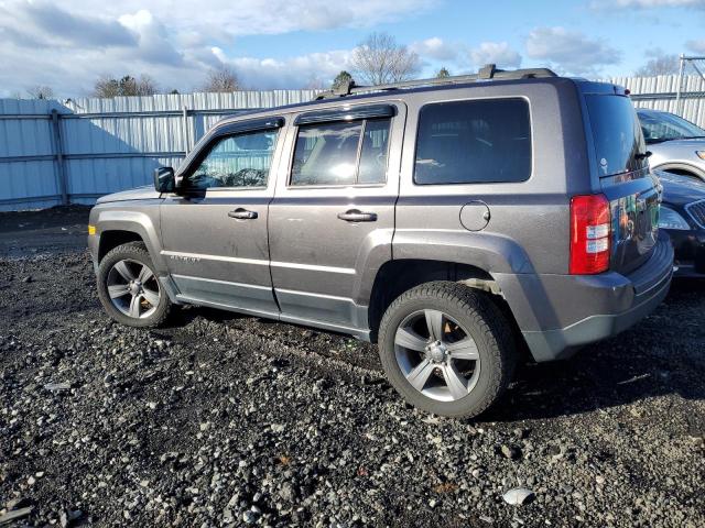 1C4NJRFB7FD303424 - 2015 JEEP PATRIOT LATITUDE GRAY photo 2