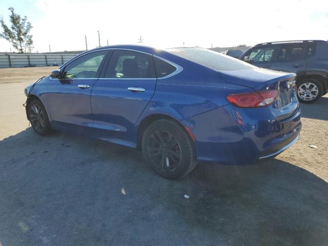 1C3CCCAB2GN130207 - 2016 CHRYSLER 200 LIMITED BLUE photo 2