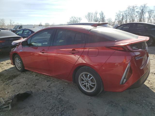 JTDKARFP7H3058129 - 2017 TOYOTA PRIUS PRIM RED photo 2