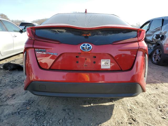 JTDKARFP7H3058129 - 2017 TOYOTA PRIUS PRIM წითელი ფოტო 6