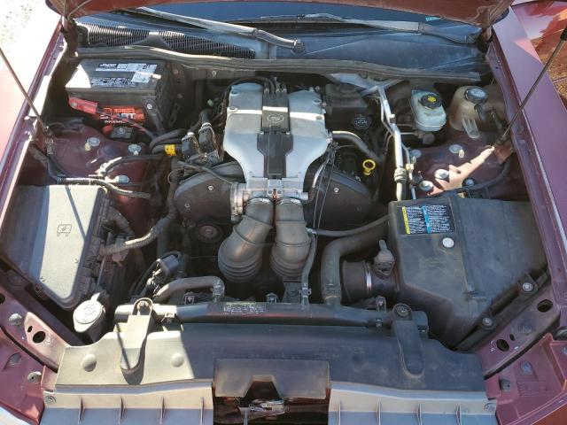 1G6DM57N730107378 - 2003 CADILLAC CTS RED photo 11