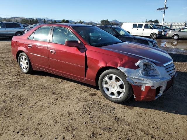 1G6DM57N730107378 - 2003 CADILLAC CTS RED photo 4