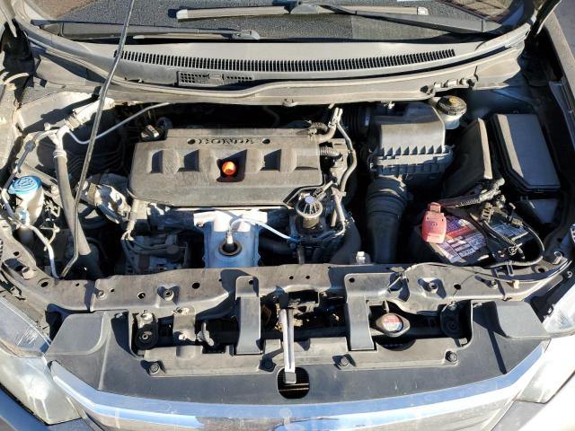 19XFB2F92CE023281 - 2012 HONDA CIVIC EXL ნაცრისფერი ფოტო 11