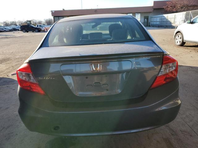 19XFB2F92CE023281 - 2012 HONDA CIVIC EXL GRAY photo 6