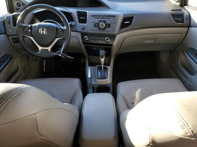 19XFB2F92CE023281 - 2012 HONDA CIVIC EXL ნაცრისფერი ფოტო 8