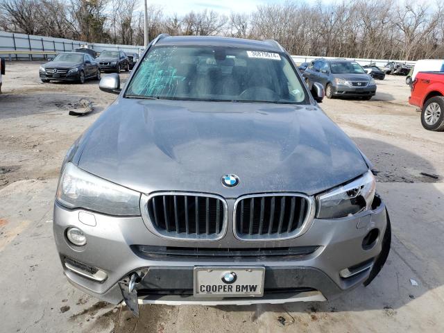 5UXWX9C31H0W69209 - 2017 BMW X3 XDRIVE28I GRAY photo 5