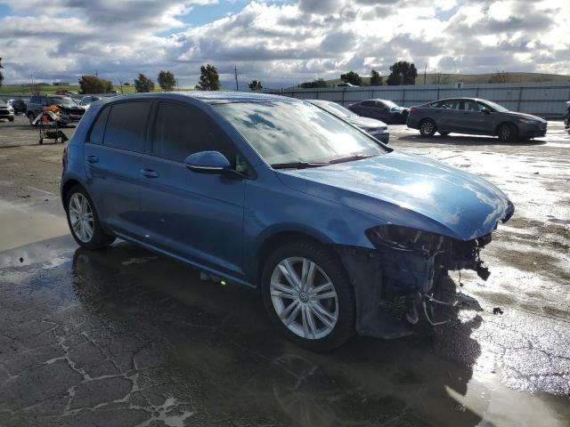 3VW217AU4HM024677 - 2017 VOLKSWAGEN GOLF S BLUE photo 4