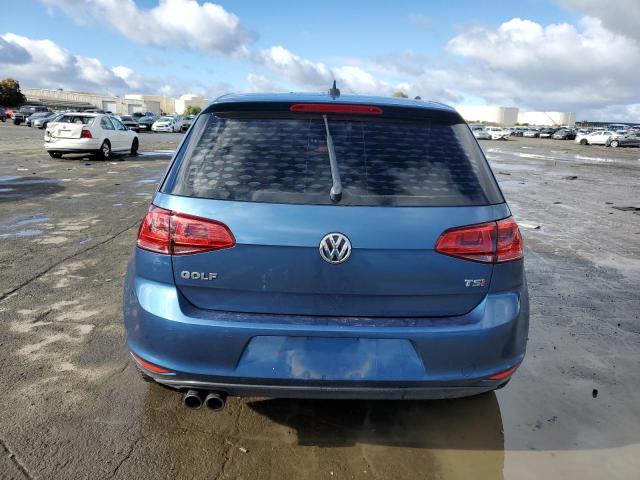 3VW217AU4HM024677 - 2017 VOLKSWAGEN GOLF S BLUE photo 6