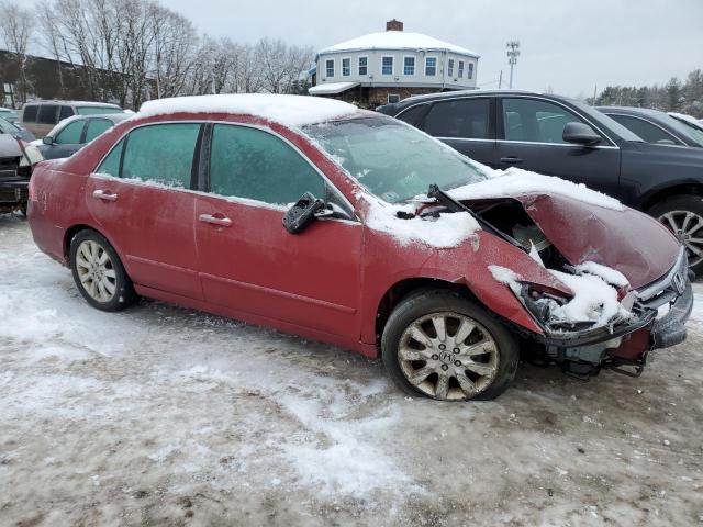 1HGCM66837A002168 - 2007 HONDA ACCORD EX BURGUNDY photo 4