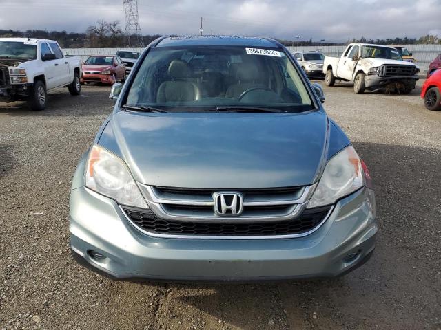 5J6RE4H79BL072148 - 2011 HONDA CR-V EXL BLUE photo 5