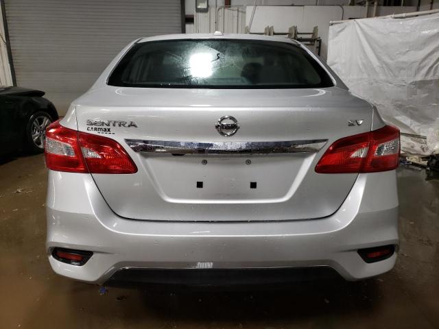 3N1AB7AP3HY274459 - 2017 NISSAN SENTRA S SILVER photo 6