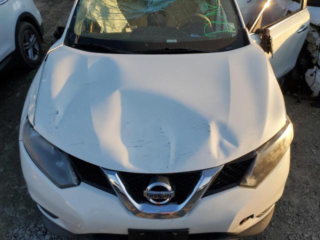 5N1AT2MT7EC863018 - 2014 NISSAN ROGUE S WHITE photo 11