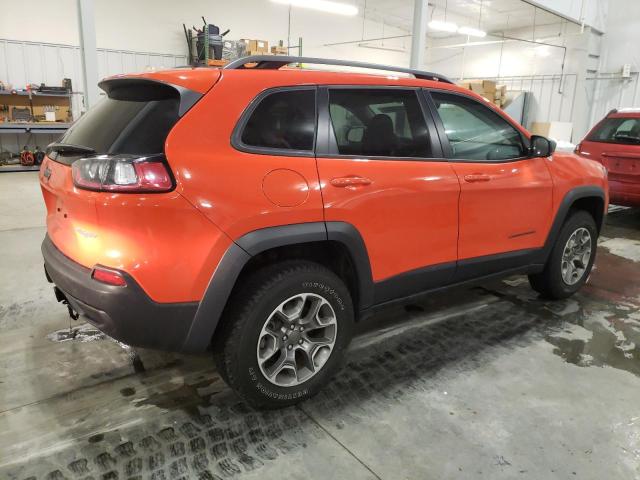 1C4PJMBX0MD230861 - 2021 JEEP CHEROKEE TRAILHAWK ORANGE photo 3