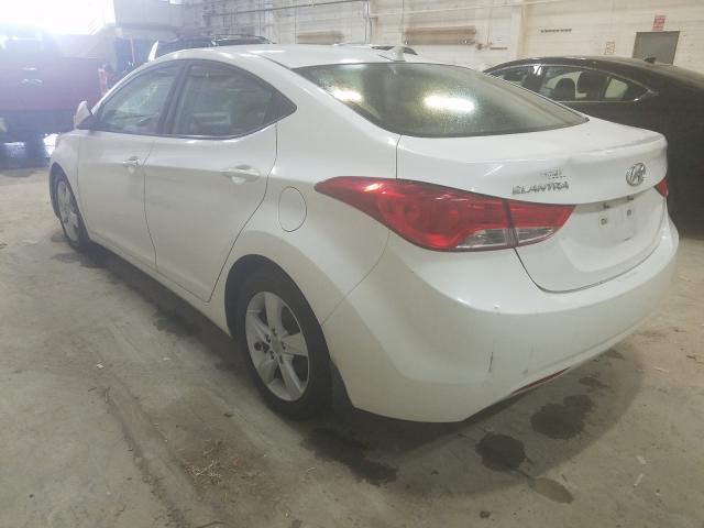 5NPDH4AE6DH220828 - 2013 HYUNDAI ELANTRA GLS  photo 3