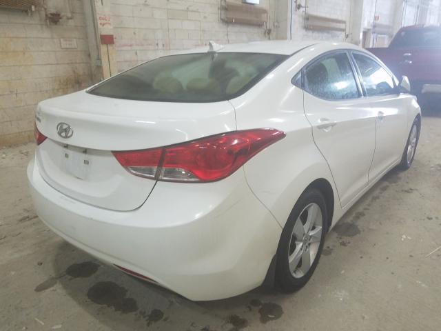 5NPDH4AE6DH220828 - 2013 HYUNDAI ELANTRA GLS  photo 4