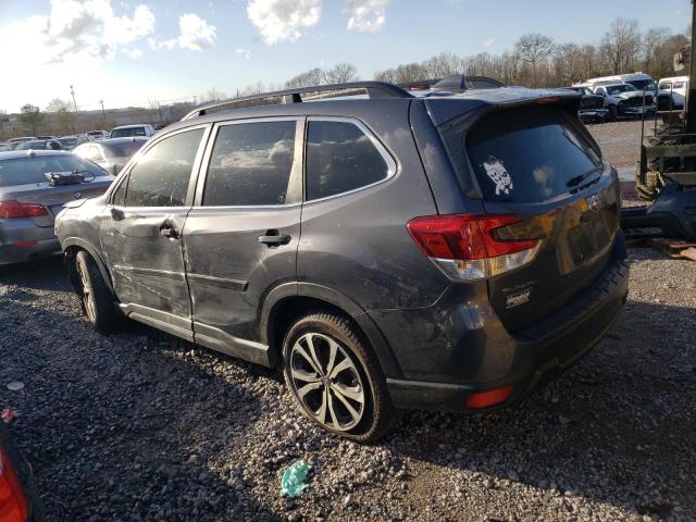 JF2SKAUC5LH561847 - 2020 SUBARU FORESTER LIMITED GRAY photo 2