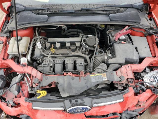 1FAHP3K28CL273145 - 2012 FORD FOCUS SE RED photo 11