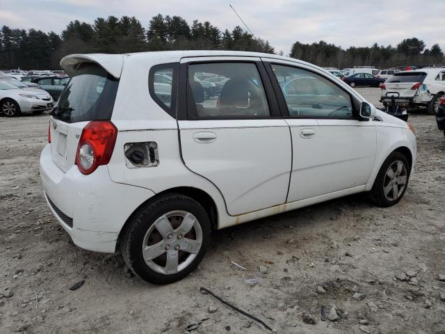 KL1TG6DE3BB167873 - 2011 CHEVROLET AVEO LT WHITE photo 3