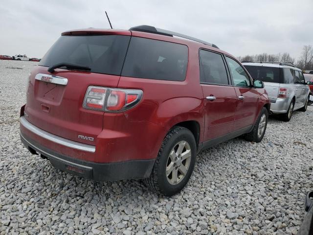 1GKKVPED2DJ135337 - 2013 GMC ACADIA SLE RED photo 3