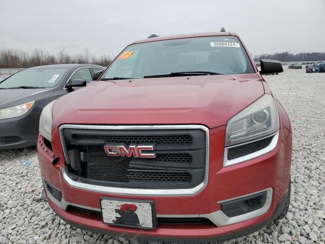 1GKKVPED2DJ135337 - 2013 GMC ACADIA SLE RED photo 5