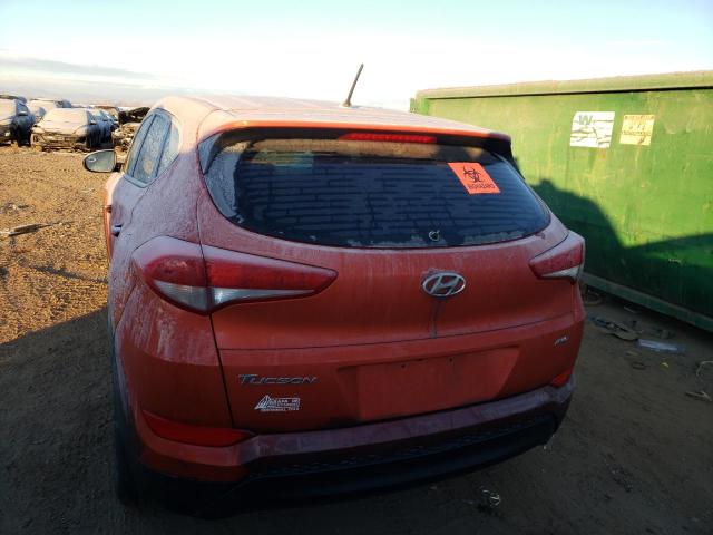 KM8J2CA41JU605796 - 2018 HYUNDAI TUCSON SE ORANGE photo 6