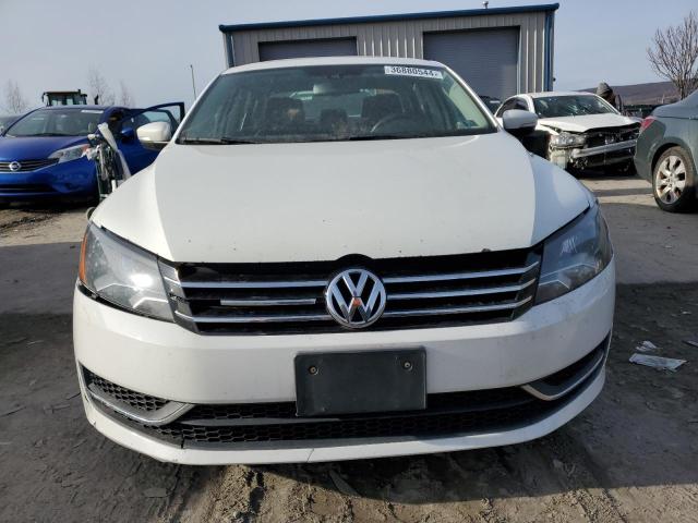 1VWBP7A35DC026147 - 2013 VOLKSWAGEN PASSAT SE WHITE photo 5