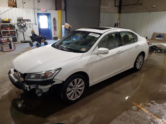 1HGCR3F86DA021650 - 2013 HONDA ACCORD EXL WHITE photo 1