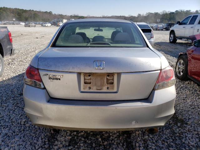 JHMCP26418C027019 - 2008 HONDA ACCORD LXP SILVER photo 6