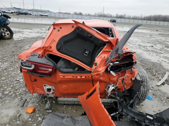 1G1FD1RS6L0132928 - 2020 CHEVROLET CAMARO LT ORANGE photo 6