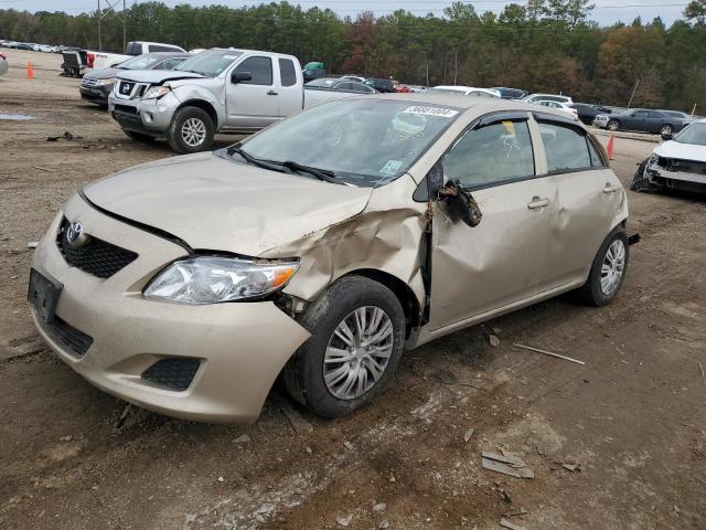 1NXBU40E99Z147354 - 2009 TOYOTA COROLLA BASE TAN photo 1