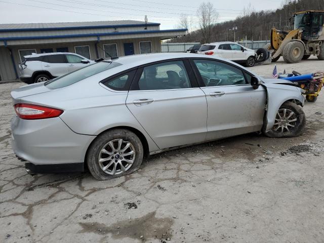 3FA6P0G78FR273792 - 2015 FORD FUSION S SILVER photo 3