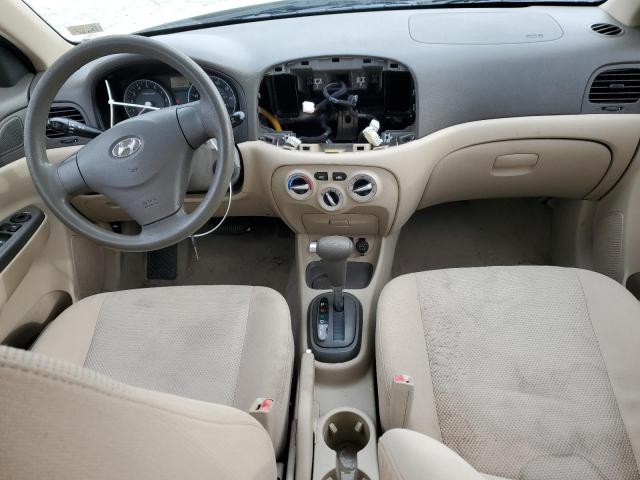 KMHCN46C97U111927 - 2007 HYUNDAI ACCENT GLS BEIGE photo 8