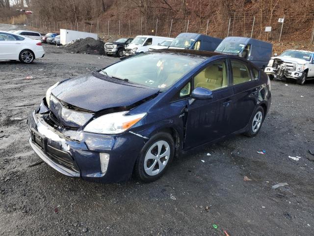 JTDKN3DU6D1615788 - 2013 TOYOTA PRIUS BLUE photo 1