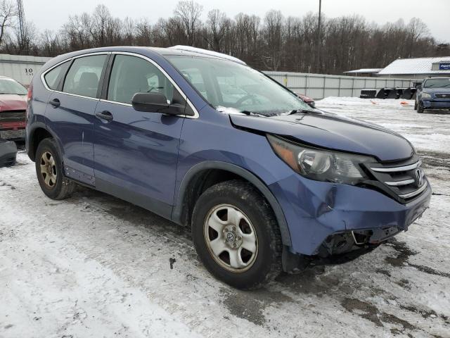 2HKRM4H33DH654095 - 2013 HONDA CR-V LX BLUE photo 4