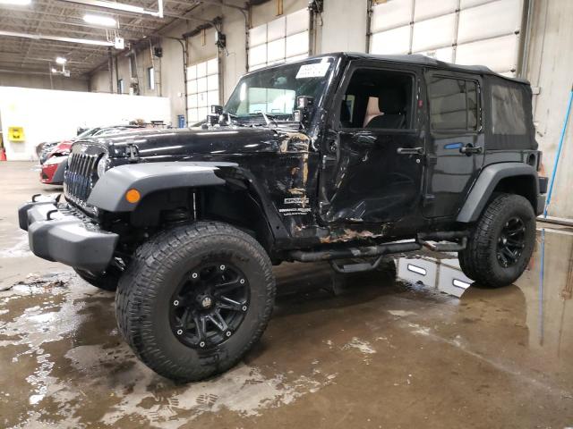 1C4HJWDG6JL921133 - 2018 JEEP WRANGLER U SPORT BLACK photo 1