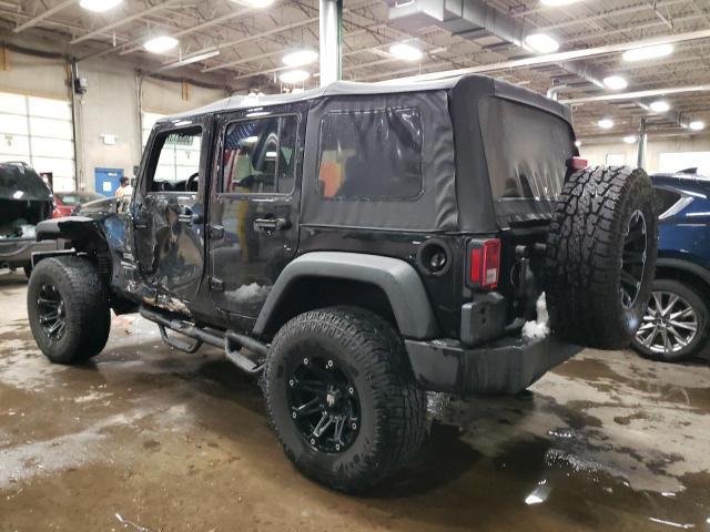 1C4HJWDG6JL921133 - 2018 JEEP WRANGLER U SPORT Чорний фото 2